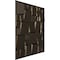 Ekena Millwork 19 5/8in. W x 19 5/8in. H Modern Square EnduraWall Decorative 3D Wall Panel Covers 2.67 Sq. Ft. WP20X20MSCDB - alternate 4
